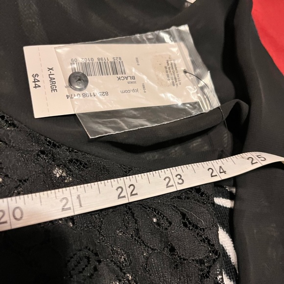 BOLD elements Long Sleeve Sheer Blouse - Picture 12 of 12